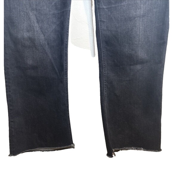 J. Crew Jeans Billie Demi Boot Crop Button Fly Black Wash Women's Size 31 - Picture 3 of 16